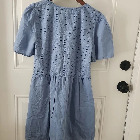 Ladies Velvet by GRAHAM & SPENCER Eyelet Dress - Picture 5 of 5